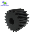 Black Plastic / Nylon Helical Gear